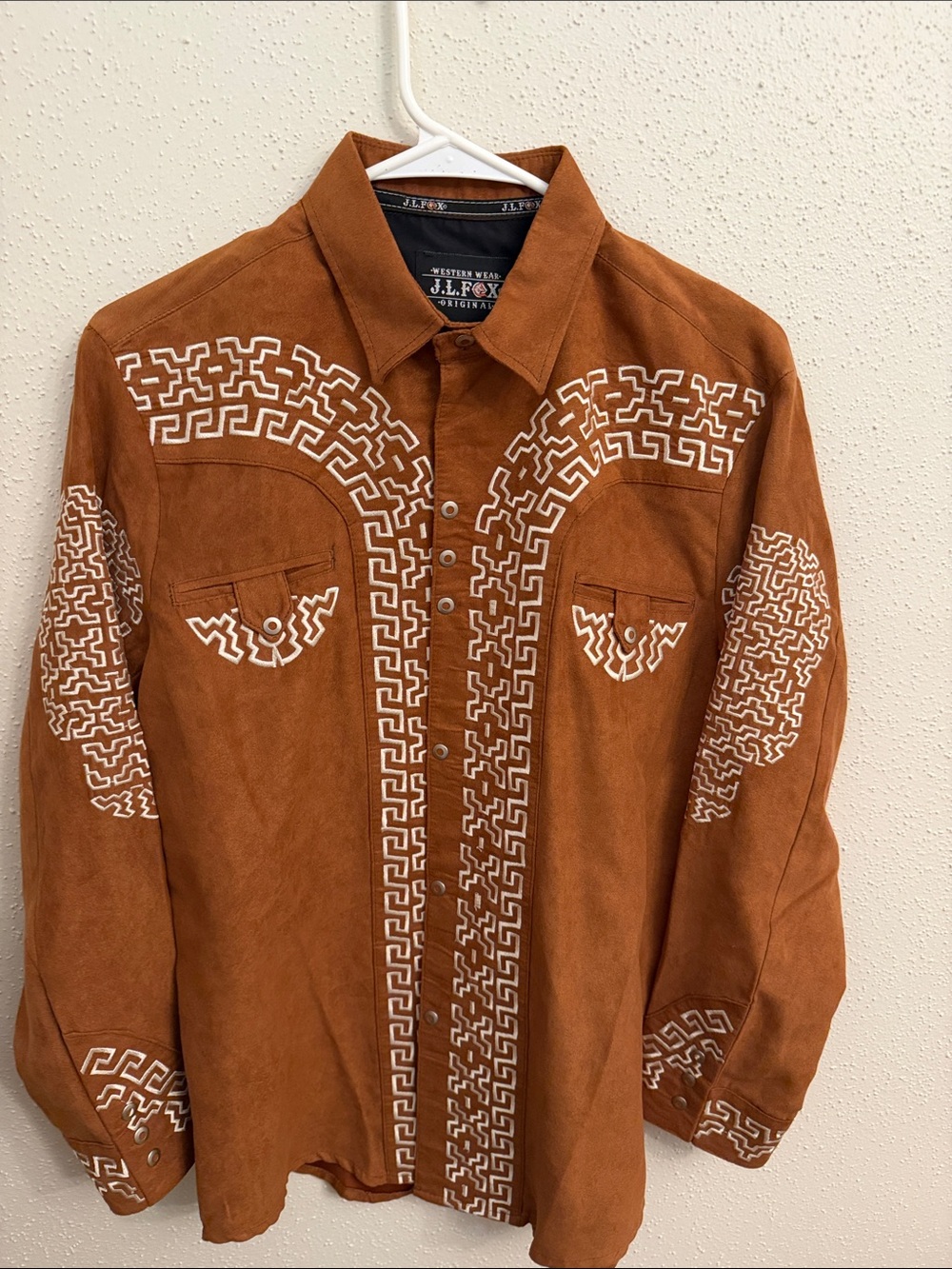 J.L.Fox Original Snap Button Shirt